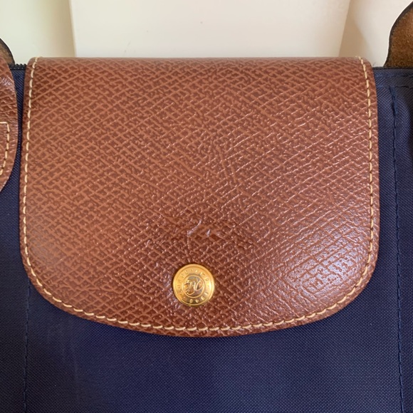 Longchamp Le Pilage Blue - Picture 2 of 7